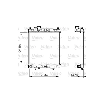 Afbeelding van Valeo Radiateur 731287