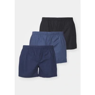 Afbeelding van Jack &amp; Jones Jacmilano 3 PACK Boxershorts, Heren, Maat: 4XL, Vintage indigo/naval academy/black