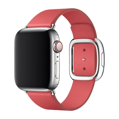 Afbeelding van Apple origineel Modern Buckle Watch small 38mm / 40mm 41mm Peony Pink MTQP2ZM/A