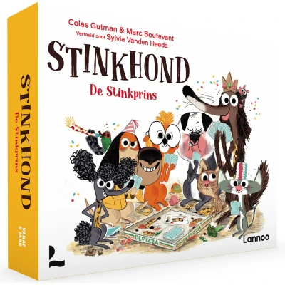 Afbeelding van Uitgeverij lannoo kaartspel stinkhond de stinkprins