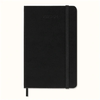 Image de Agenda civil semainier Moleskine Horizontal Format de poche Noir
