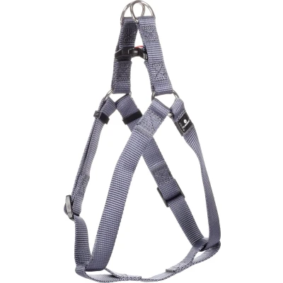 Afbeelding van Flamingo Ziggi Step&amp;go Harnas Honden Granietblauw M 35 60cm 20mm 1st 124811