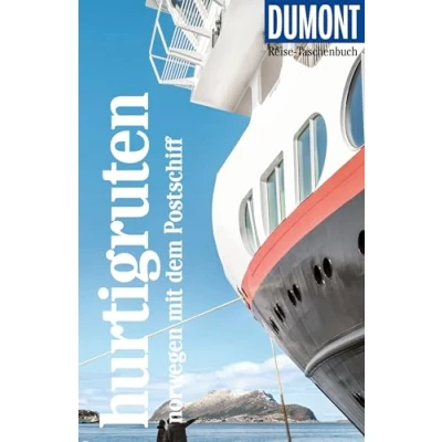 Afbeelding van DuMont Reise Taschenbuch Reiseführer Hurtigruten, Norwegen mit dem Postschiff