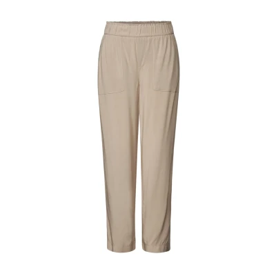 Afbeelding van Street one Dames broek Maat 42 Vrouwen 16791 sandshell Viscose