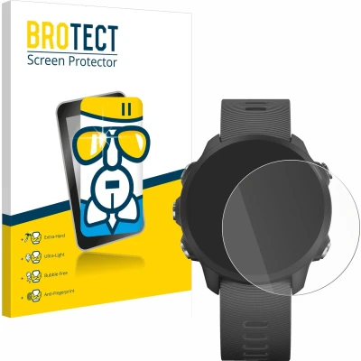 Afbeelding van BROTECT Screenprotector voor Garmin Forerunner 245 Music Folie Beschermfolie Beschermglas transparant