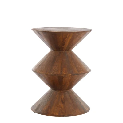 Afbeelding van Larus ronde bijzettafel Ø45 cm mangohout
