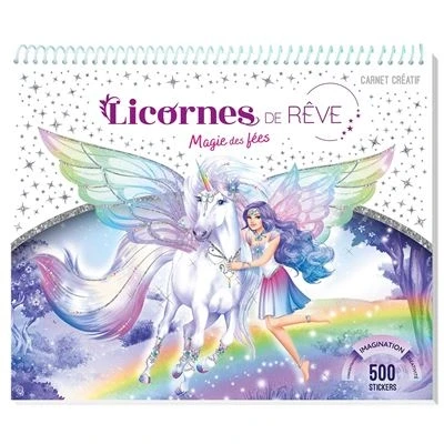 Image de Licornes de rêve Carnet créatif Magie des fées nouvelle édition