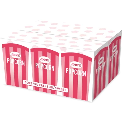 Afbeelding van Jimmy&#039;s Popcorn Zoet 6x140g