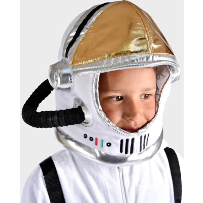 Afbeelding van Den Goda Fen Verkeedkledij helm astronaut maat 25cm