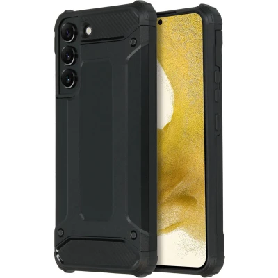 Afbeelding van iMoshion Hoesje Geschikt voor Samsung Galaxy S22 Plus Rugged Xtreme Backcover Zwart