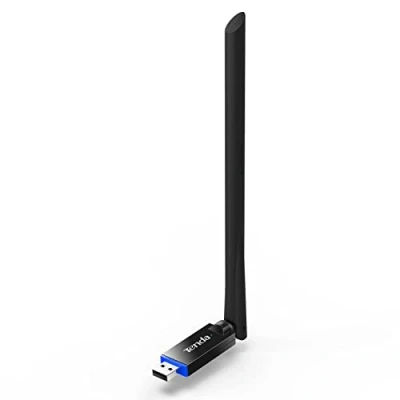 Afbeelding van Tenda U10 krachtige wifi stick, mini adapter AC650 Mbps, dongle, antenne met hoge winst, 6 dBi, kaart, compatibel Windows 11/10/8.1/8/7/XP, Mac OS X 10.9 10.13, Linux