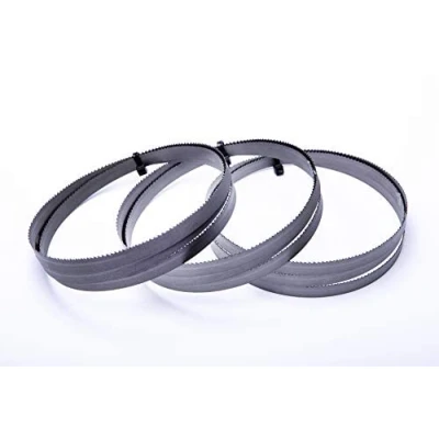 Afbeelding van Encut 3 stuks krachtige lintzaagbladen 1470 x 13 0,65 mm, 10 14 tanden per pZ Bimetall M42 Geschikt voor bijvoorbeeld Güde MBS 125 V, Holzmann BS M