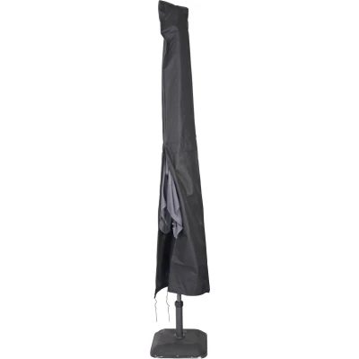 Afbeelding van Lesli beschermhoes zwart voor stokparasol, Ø4m/3x3m, waterdicht