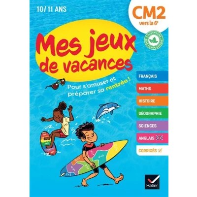 Image de Mes jeux de vacances Cahier 2025 du CM2 à la 6e