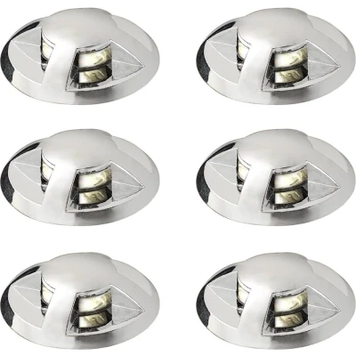 Afbeelding van Konstsmide Mini led (6x) pad/terrasverlichting 7467 000 12 V 9 m aansluitsnoer met stekker!