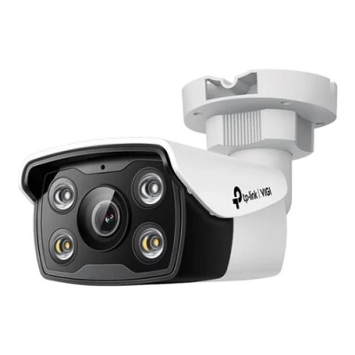 Image de TP Link VIGI C350 V1 Caméra de surveillance réseau puce extérieur Etanche couleur (Jour et nuit) 5 MP 2880 x 1620 montage M12 Focale fixe audio LAN 10/100 H.265+, H.265, H.264+, H.264 CC 12 V / PoE
