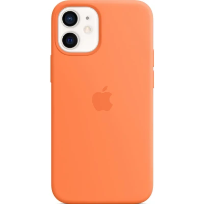 Afbeelding van Apple MagSafe Siliconen Back Cover iPhone 12 Mini Oranje