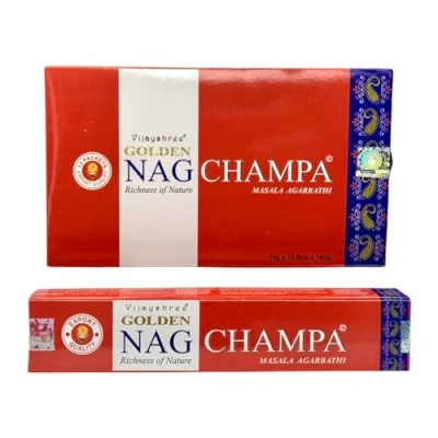 Afbeelding van Golden Nag Champa wierook