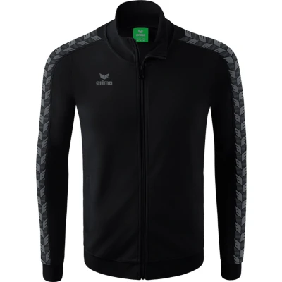 Afbeelding van Essential Team Tracktop jack zwart/slate grey / XXXL