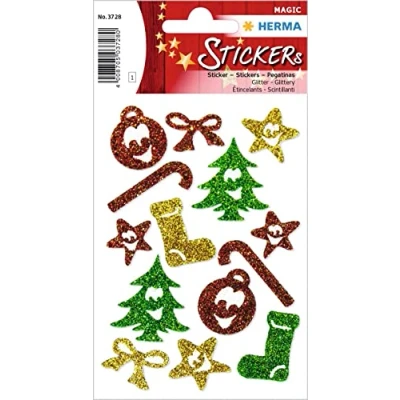Afbeelding van HERMA 3728 sticker Papier Groen, Rood, Geel Permanent 14 stuk(s)
