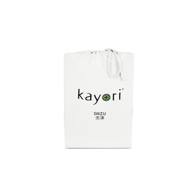 Afbeelding van Kayori Shizu Hoeslaken stretch Jersey Offwhite 90 100/200 220 1 persoons (Kleur: Offwhite)
