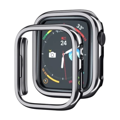 Afbeelding van Apple Watch Hard case 45mm Zwart (glans) Geschikt voor