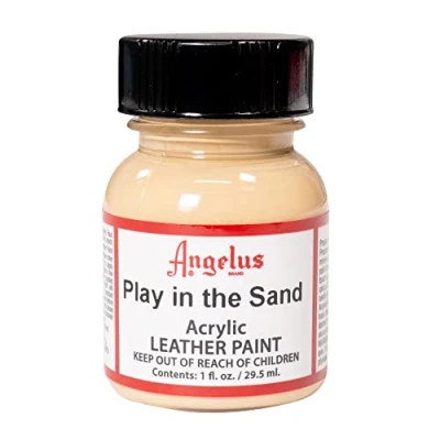 Afbeelding van Angelus Leather Acrylic Paint textielverf voor leren stoffen acrylbasis Play In The Sand 29,5ml
