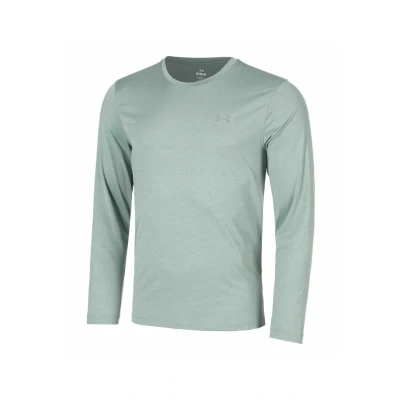 Afbeelding van Under Armour Launch Longsleeve, Heren, Maat: Medium, green silica