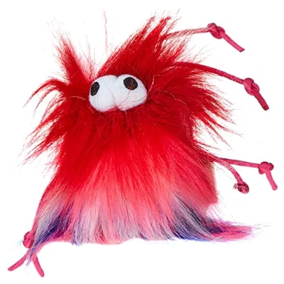 Afbeelding van Kattenspeeltje Furry Fluffer rood