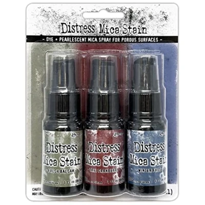 Afbeelding van Ranger Distress Mica Stains Holiday Set 3