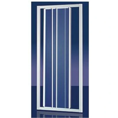 Afbeelding van Plieger Economy schuifdeur 3 delig 2,2 mm acryl 88/94b x 185h / wit