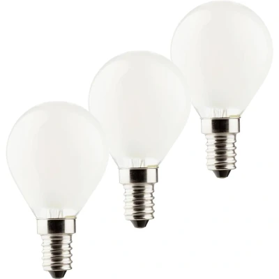 Afbeelding van Müller Licht 400294 LED lamp Energielabel E (A G) E14 Kogel 4.2 W = 40 Warmwit 3 stuk(s)