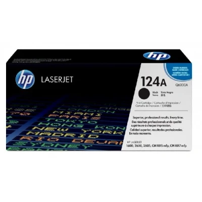 Afbeelding van HP 124A (Q6000A) Toner Zwart