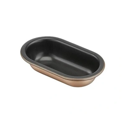 Afbeelding van Tefal Creabake J3088304 Broodvormen, 3 stuks, antiaanbaklaag, gemakkelijk uit de vorm te halen, afneembaar en stapelbaar, eenvoudig op bergen, bakvorm, bruin