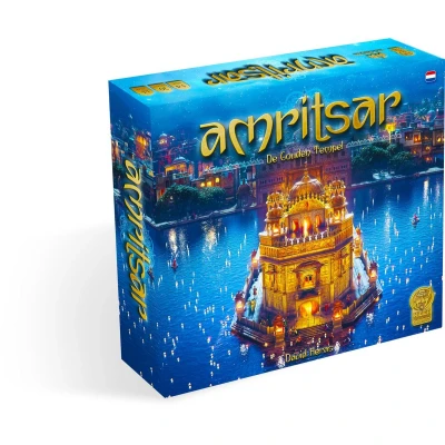 Afbeelding van Amritsar bordspel KEG + metalen munten