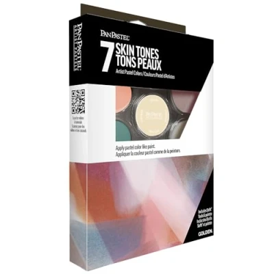 Afbeelding van PanPastel Ultra Soft Artist Pastel Set 9 ml 7/Pkg Skin Tone