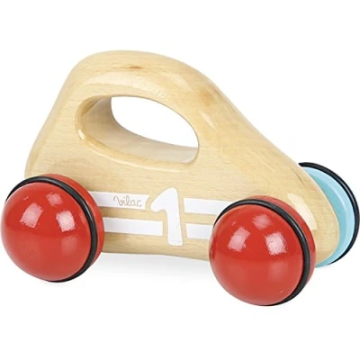 Afbeelding van Voiture 1er age bois naturel