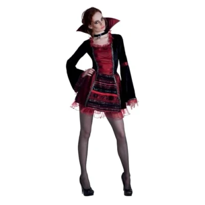Afbeelding van Boland Kostuum Vampire empress (40/42) Volwassenen Vampier Halloween verkleedkleding