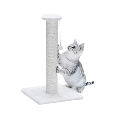Afbeelding van Beeztees Serpa XL Krabpaal Wit 35x35x60 cm