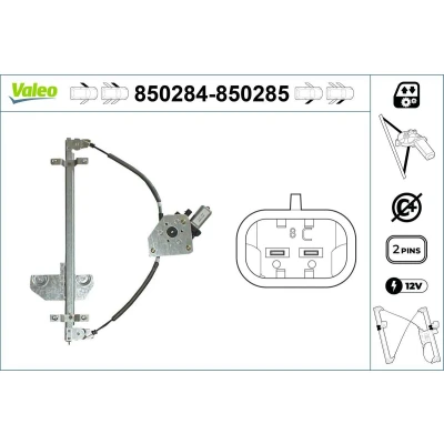 Afbeelding van Valeo Raammechanisme 850284