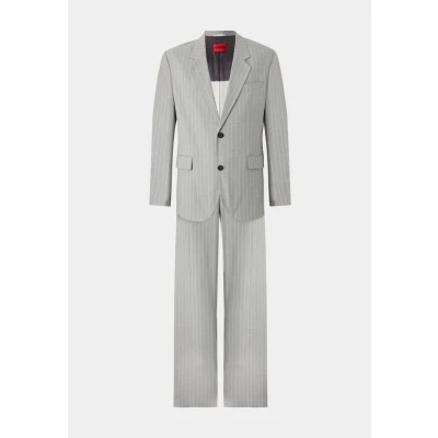 Afbeelding van HUGO Karlo Flips SET Kostuum, Heren, Maat: 50, Medium grey