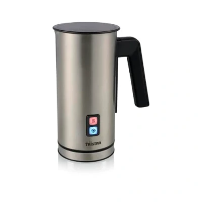 Afbeelding van Mini Opklopper en Schuimer Tristar Zilverkleurig 300 ml
