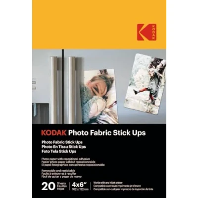 Afbeelding van KODAK 20 vellen zelfklevend fotopapier, A6 formaat (10x15 cm), inkjetprinten 9891059
