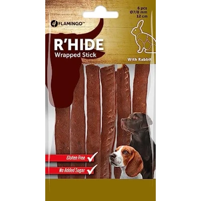 Afbeelding van Hondensnack R&#039;Hide Konijn 70 gr 6 stuks