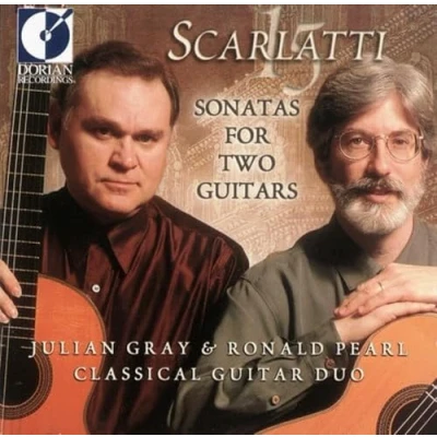 Afbeelding van Scarlatti 15 Sonatas for Two Guitars / Gray &amp; Pearl Duo
