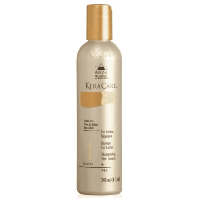 Afbeelding van KeraCare 1st Lather Shampoo Sulfate Free 240ml