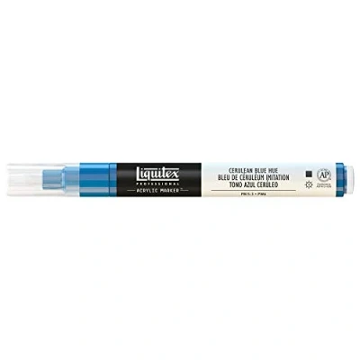 Afbeelding van Liquitex Marker, fijne punt, blauw van Ceruleum Imitatie