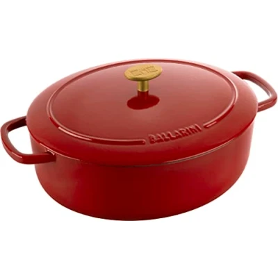 Afbeelding van Ballarini Bellamonte Ovale Braadpan Ø29 Cm Rood