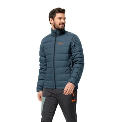 Afbeelding van Jack Wolfskin Ather Gewatteerde jas, Heren, Maat: Large, Midnight sky