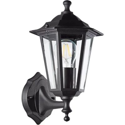 Afbeelding van Brilliant Carleen Buitenlamp IP44 E27 max 1x40W Zwart